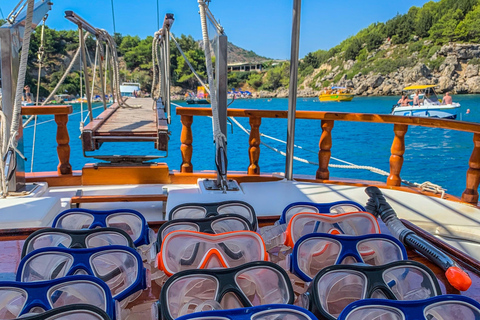 Rhodos: cruise naar Quinn Bay, Afandou en Kallithea met lunch