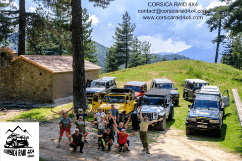 Porto Vecchio: 4x4-tur till Cuscionu-platån och Alta RoccaPorto Vecchio: Cuscionu-platån och Alta Rocca 4x4 guidad tur