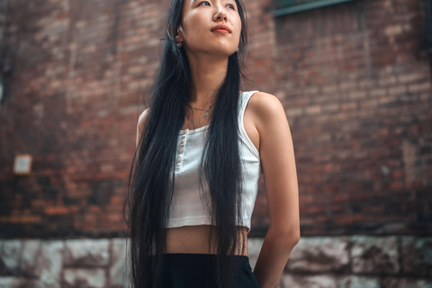 Foto di strada nelle vie più belle di Budapest