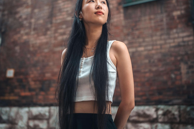 Foto di strada nelle vie più belle di Budapest