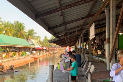 From Bangkok: Floating Market & Railway Market Day Trip