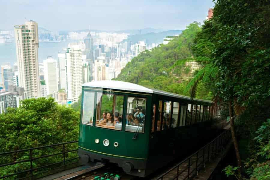 Hongkong: Abendlicher Rundgang, Straßenbahnfahrt & Victoria Peak. Foto: GetYourGuide