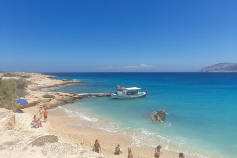 From Ag Anna: Rina's Cave and Ano and Kato Koufonisi Cruise