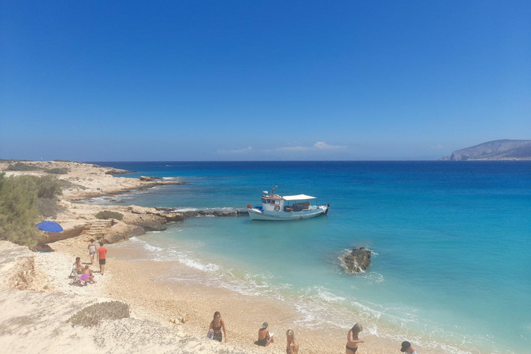 From Ag Anna: Rina's Cave and Ano and Kato Koufonisi Cruise