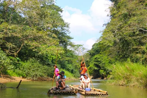 Khao Lak: Early Bird Khao Sok National Park Bamboo Rafting