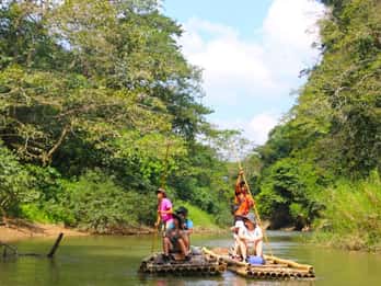 Khao Lak : Rafting en bambou dans le parc national de Khao Sok, pour les lève-tôt