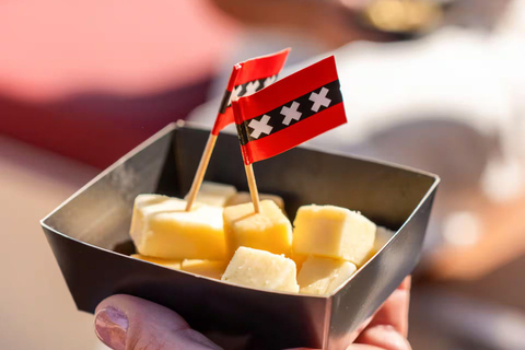 Cheese & Drinks Guided Amsterdam Boat Tour, All Inclusive Dutch cheese & drinks canal cruise - VIP PACKAGE