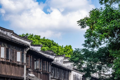 From Hangzhou: Wuzhen Water Town Tour with Riverside Essence Guide for other languages