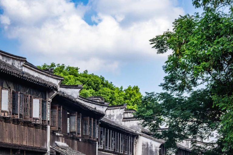 From Hangzhou: Wuzhen Water Town Tour with Riverside Essence Guide for other languages
