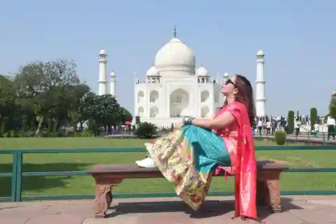 Agra: Taj Mahal e Mausoleo Biglietto di ingresso prioritario con opzione