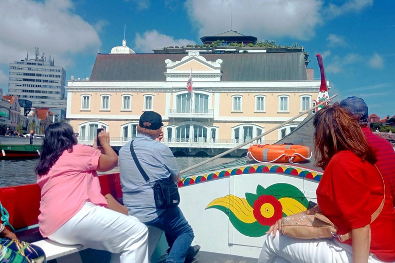 From Porto: Aveiro and Costa Nova Half-Day Tour with Cruise