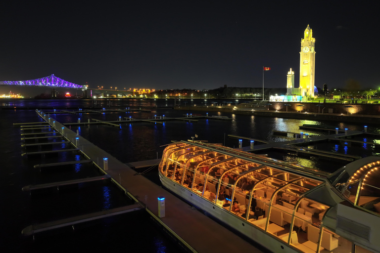 Montreal Old Port: &quot;Frosted&quot; Evening Dining CruiseMontreal: Frostiges Abenddinner im alten Hafen STANDARD SEAT