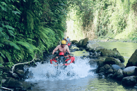 Bali: Beji River Adventure ATV Adventure with Private Tracks 1 ATV for 2 People