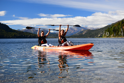 Double kayak adventure on Lake Moreno – Bariloche
