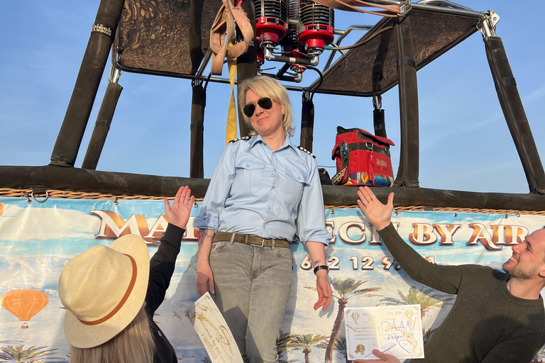 Marrakech: Balloon Flight, Berber Breakfast & Certificate