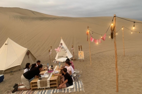 Ica: Buggy, Sandboarding & Dinner in the Huacachina Desert Adventure & Dinner in the Huacachina - Private Service