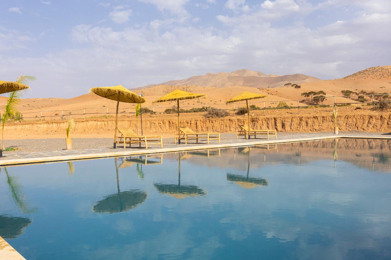 Marrakech: Tagespass in der Wüste, Schwimmbad und Mittagessen