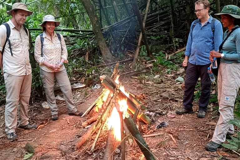 Khao Sok: All-Inclusive Day & Night Trek with Bamboo Dinner Option 2: Day & Night Trek with Bamboo Dinner From Khao Sok