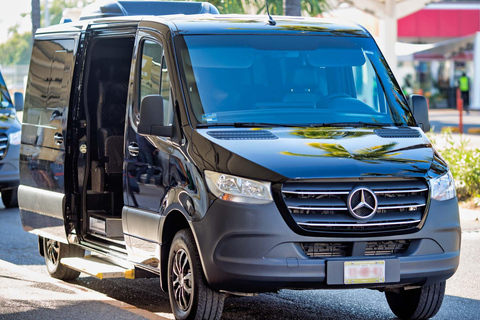 Puerto Vallarta: Flughafentransfer nach Nuevo Vallarta SüdVan One-Way (8 - 10 Fahrgäste)