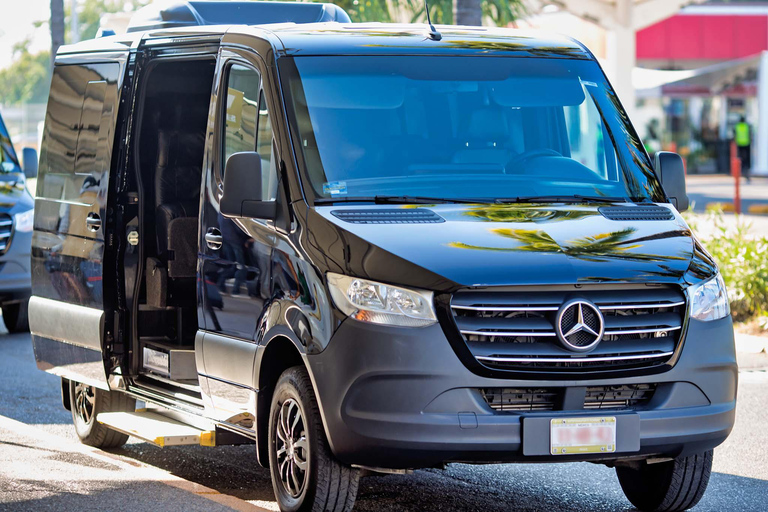 Puerto Vallarta: Flughafentransfer nach Nuevo Vallarta SüdVan One-Way (8 - 10 Fahrgäste)