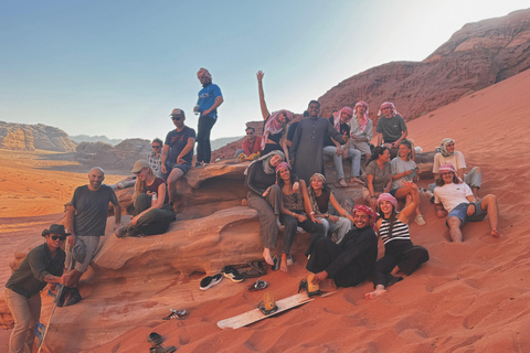 Wadi Rum Jeep Adventure: Morning or Sunset Tour