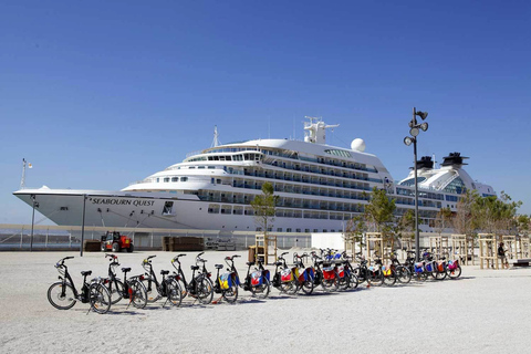 Marseille: Calanques Shore Excursion Electric Bike Day Tour Spanish speaking guide