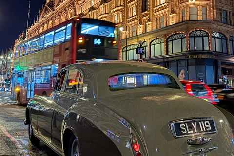London: Christmas Lights Tour in a Vintage Rolls Royce
