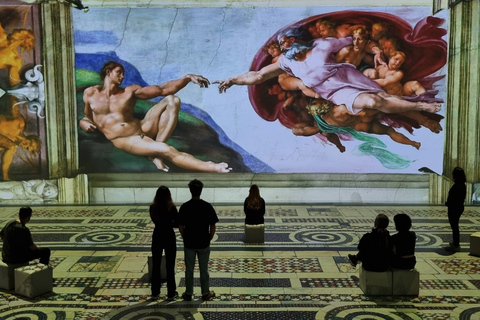 Warsaw: Leonardo vs Michelangelo Immersive Exhibition Ticket