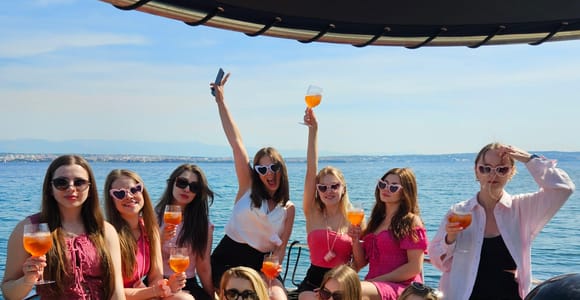From Split/Trogir: Private Bachelorette Boat Party