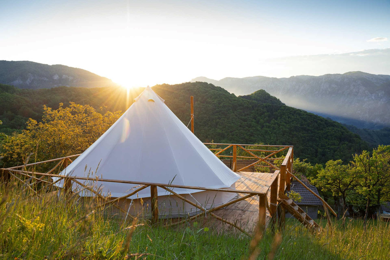 #1 Unforgettable Christchurch Glamping Accommodation 2 Person Glamping Tent