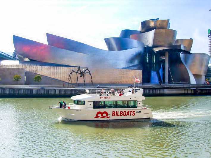Bilbao: tour panorámico en barco de 1 o 2 horas