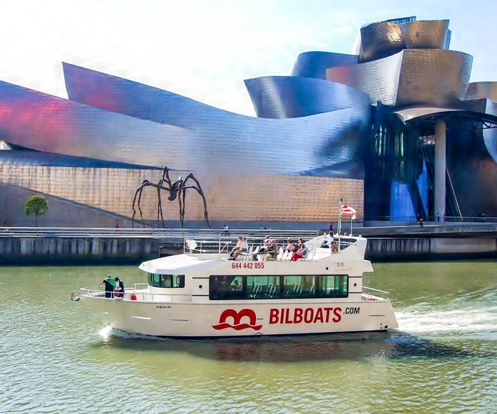 Bilbao: Passeio Turístico de Barco por 1 ou 2 Horas