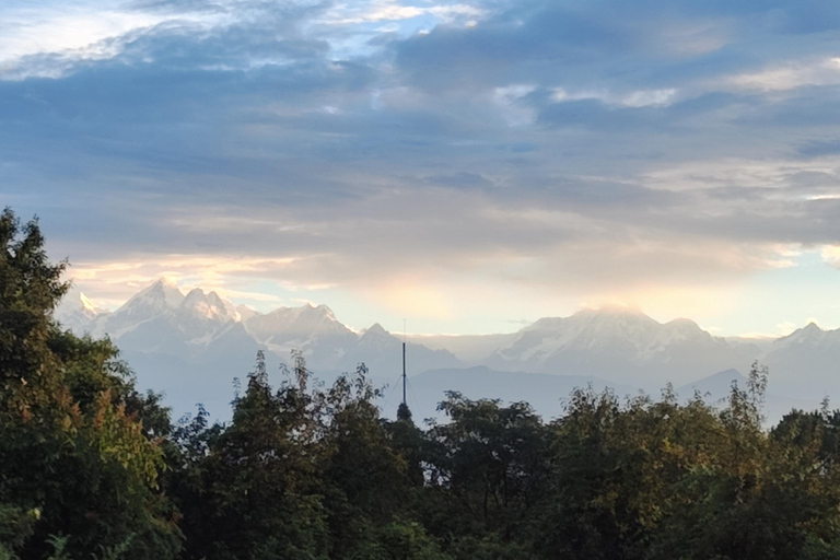 Från Katmandu : Nagarkot Himalaya Sunrise med privat bil