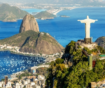 Rio: Christus der Erlöser, Zuckerhut, Selaron und Barbecue-Mittagessen
