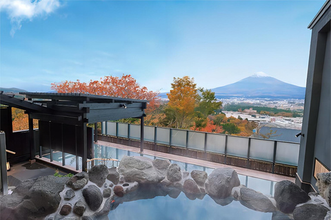 Tokyo: Mt Fuji Ski and Hot Spring Day Trip with Hotel Pickup 7:30 Pick&Drop from Hotel/BnB