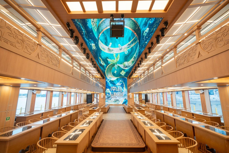 Guangzhou: Jixiang Fang Cruise – A Floating Nanyue Palace Level 1, Front Row VIP-Adult Ticket