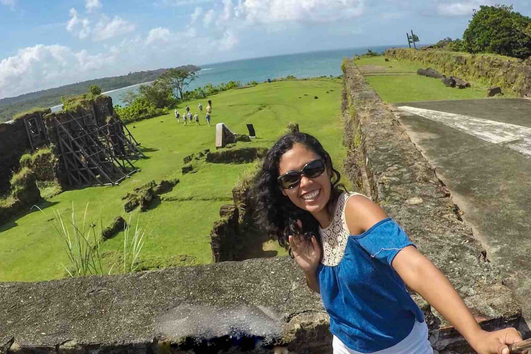 Panama City: Fort San Lorenzo i śluza Agua Clara na Kanale PanamskimPanama City: Fort San Lorenzo i Kanał Panamski Śluza Agua Clara