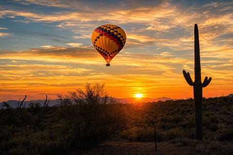 Arizona: Sunrise Hot Air Balloon Flight with Toast