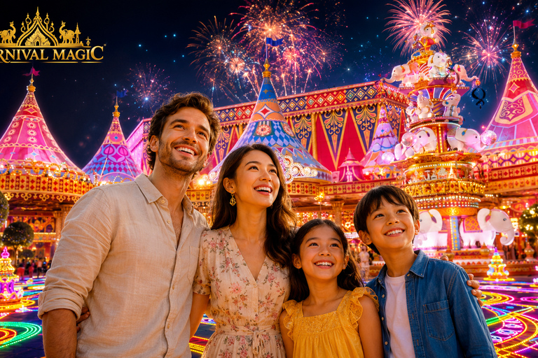 Khao Lak: Phuket Carnival Magic Show with Buffet & Transfer