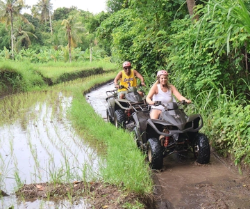 Ubud: Tour della giungla in ATV con pranzo