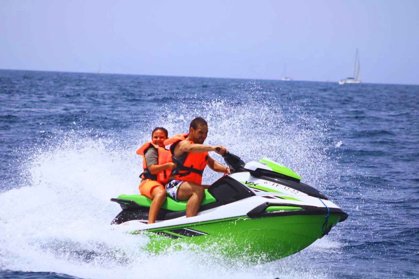 Puerto Colón: Yamaha Jet Ski Tour Along Tenerife's Coast