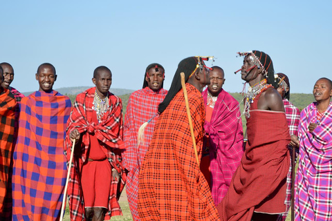 Visita a la aldea tradicional masai