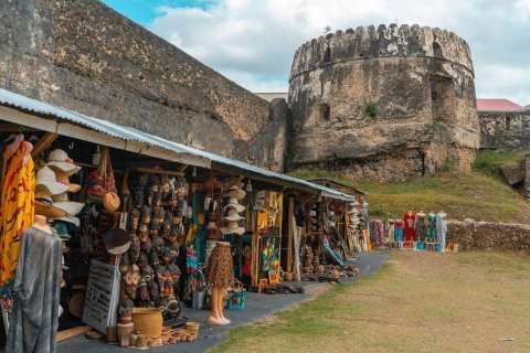 Zanzibar Gecombineerde reizen Stone Town, Spice Farm, Prison Island