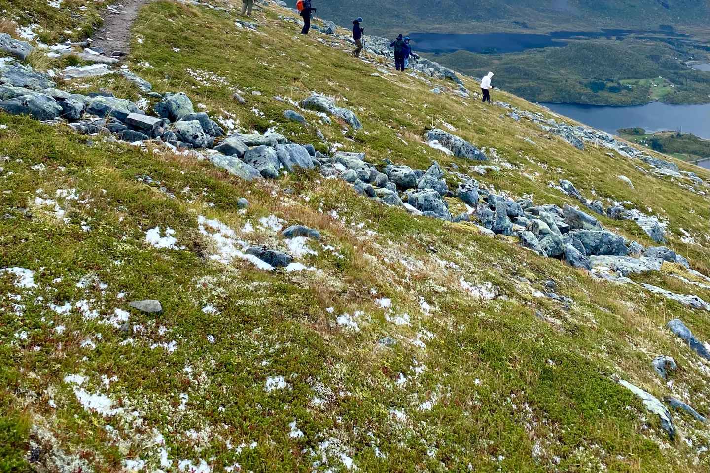 Lofoten Islands: Guided Hiking Into the Wilderness - Uphill