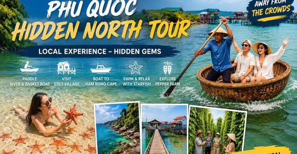 Phu Quoc: Northern Hidden Gems Adventure with Lunch