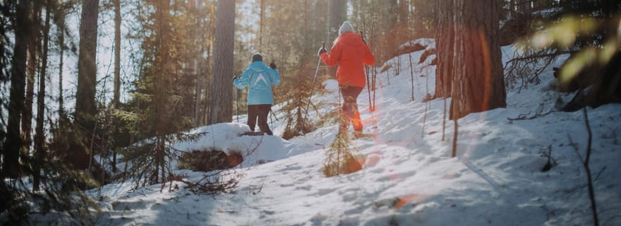 Visite guidée en raquettes à Lahti