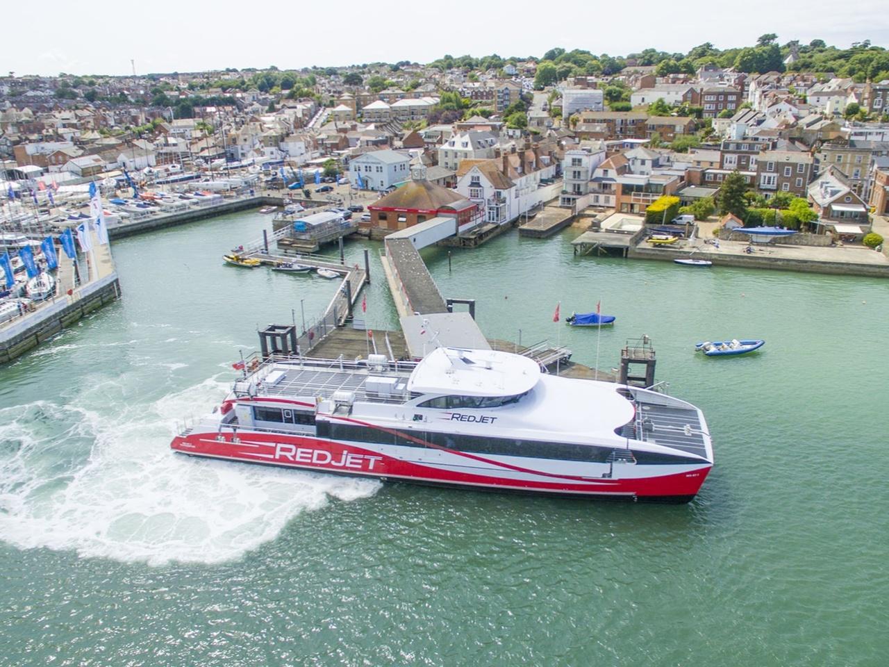 Southampton: Red-Jet-Hochgeschwindigkeitsfähre zur Isle of Wight