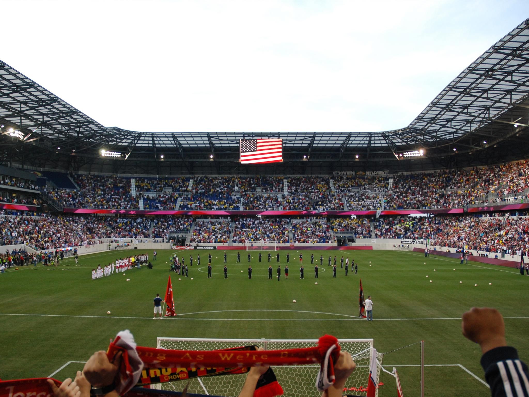 New York Red Bulls Spiel im Sports Illustrated Stadium