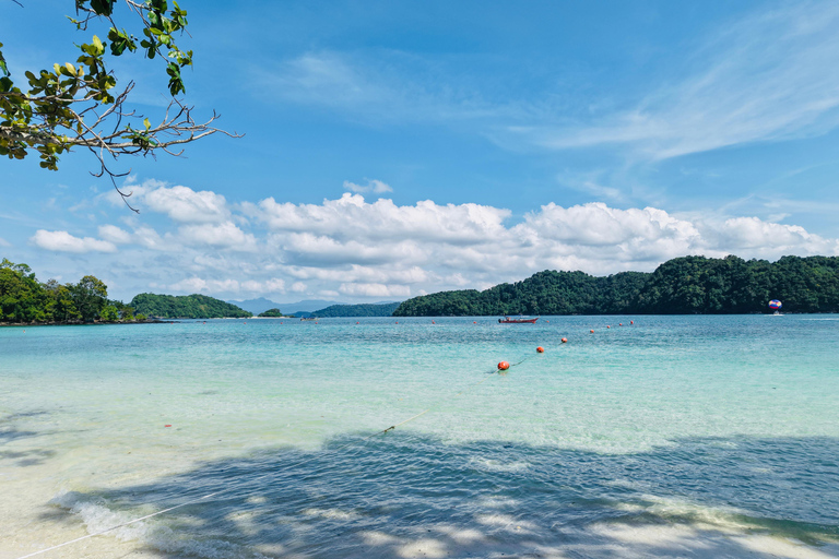 Langkawi Island Hopping Speedboat with BBQ & Fishing Options Shared Island Hopping with Cenang & Tengah Hotel Transfers