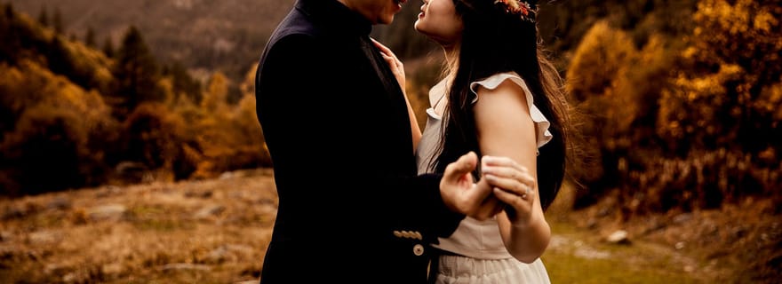 Séance photo romantique à Chamonix - Des souvenirs inoubliables